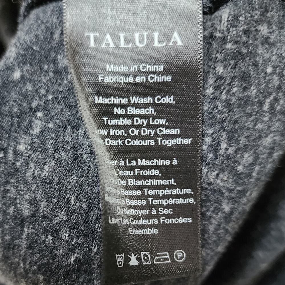 Talula Gray Tweed  Cotton Dress Size Large - Picture 4 of 7